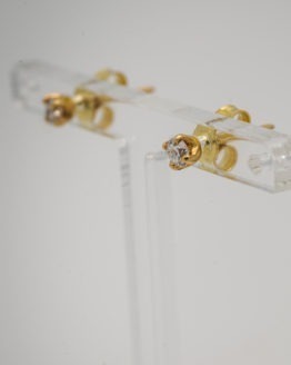 Boucles d'oreilles diamants